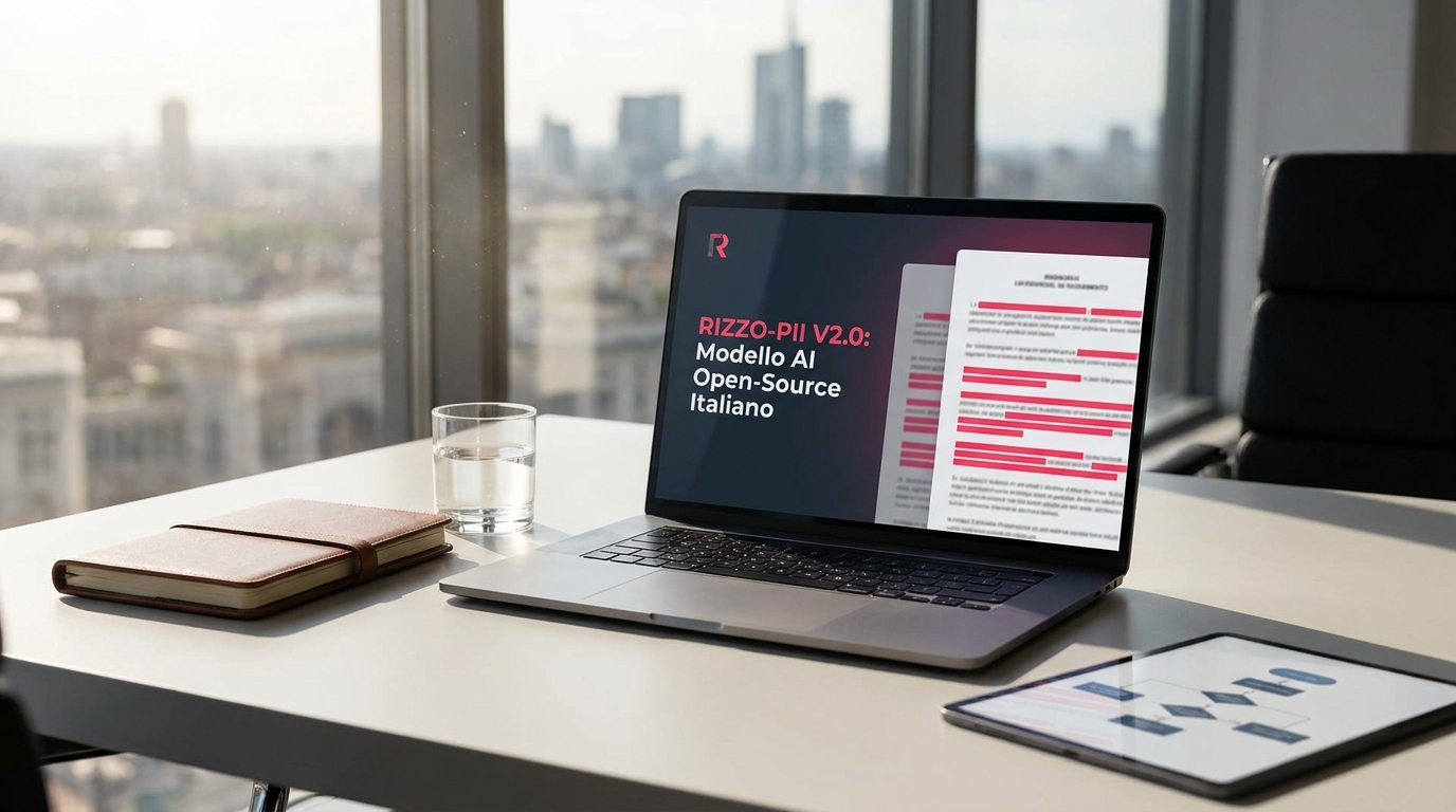 Rizzo-PII v2.0: Il modello AI open-source italiano per l’anonimizzazione reversibile di testi legali